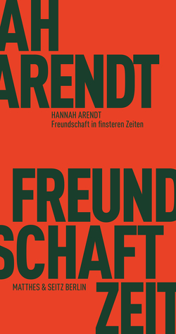 Freundschaft in finsteren Zeiten von Arendt,  Hannah, Bernstein,  Richard, Bormuth,  Matthias, Kazin,  Alfred, Kohn,  Jerome, McCarthy,  Mary