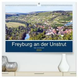 Freyburg an der Unstrut (hochwertiger Premium Wandkalender 2024 DIN A2 quer), Kunstdruck in Hochglanz von Gerstner,  Wolfgang