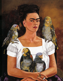 Frida Kahlo, Ich und meine Papageien
