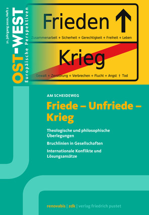 Friede – Unfriede – Krieg von e.V.,  Zentralkomitee der deutschen Katholiken Renovabis, OST-WEST,  Europäische Perspektiven