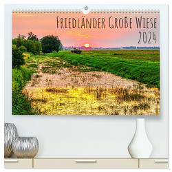 Friedländer Große Wiese (hochwertiger Premium Wandkalender 2024 DIN A2 quer), Kunstdruck in Hochglanz von Rogalski,  Solveig