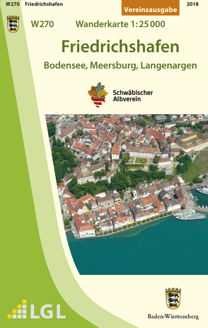 W270 Friedrichshafen – Bodensee, Meersburg, Langenargen von Schwäbischer Albverein e.V.