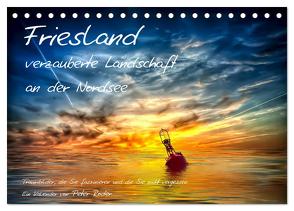 Friesland – verzauberte Landschaft an der Nordsee / CH-Version (Tischkalender 2024 DIN A5 quer), CALVENDO Monatskalender von Roder,  Peter