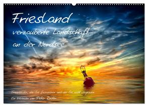 Friesland – verzauberte Landschaft an der Nordsee / CH-Version (Wandkalender 2024 DIN A2 quer), CALVENDO Monatskalender von Roder,  Peter
