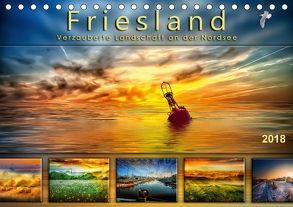 Friesland, verzauberte Landschaft an der Nordsee (Tischkalender 2018 DIN A5 quer) von Roder,  Peter