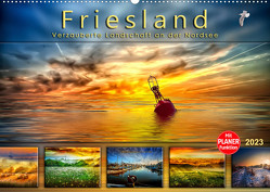 Friesland, verzauberte Landschaft an der Nordsee (Wandkalender 2023 DIN A2 quer) von Roder,  Peter