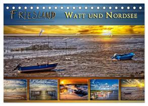 Friesland – Watt und Nordsee (Tischkalender 2024 DIN A5 quer), CALVENDO Monatskalender von Roder,  Peter