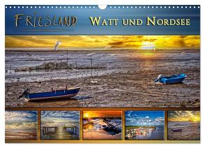 Friesland – Watt und Nordsee (Wandkalender 2024 DIN A3 quer), CALVENDO Monatskalender von Roder,  Peter
