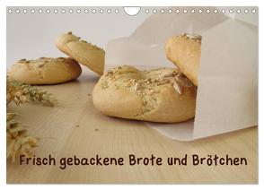 Frisch gebackene Brote und Brötchen (Wandkalender 2024 DIN A4 quer), CALVENDO Monatskalender von Rau,  Heike