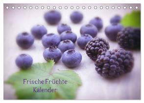 Frische Früchte Kalender (Tischkalender 2024 DIN A5 quer), CALVENDO Monatskalender von Riedel,  Tanja