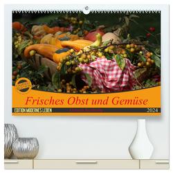 Frisches Obst und Gemüse (hochwertiger Premium Wandkalender 2024 DIN A2 quer), Kunstdruck in Hochglanz von SchnelleWelten,  SchnelleWelten