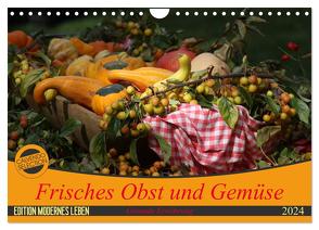Frisches Obst und Gemüse (Wandkalender 2024 DIN A4 quer), CALVENDO Monatskalender von SchnelleWelten,  SchnelleWelten