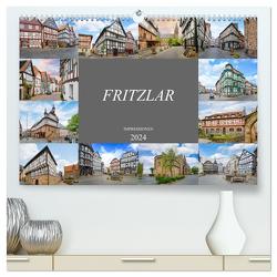 Fritzlar Impressionen (hochwertiger Premium Wandkalender 2024 DIN A2 quer), Kunstdruck in Hochglanz von Meutzner,  Dirk