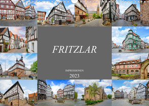 Fritzlar Impressionen (Wandkalender 2023 DIN A3 quer) von Meutzner,  Dirk