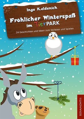 Fröhlicher Winterspaß im Tierpark von Keldenich,  Inge