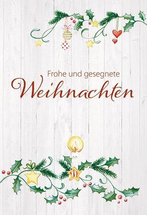 Frohe und gesegnete Weihnachten