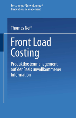 Front Load Costing von Neff,  Thomas