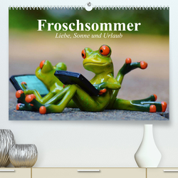 Froschsommer. Liebe, Sonne und Urlaub (Premium, hochwertiger DIN A2 Wandkalender 2023, Kunstdruck in Hochglanz) von Stanzer,  Elisabeth