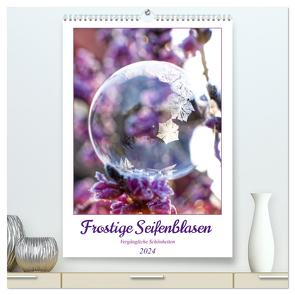 Frostige Seifenblasen (hochwertiger Premium Wandkalender 2024 DIN A2 hoch), Kunstdruck in Hochglanz von Löwer,  Sabine