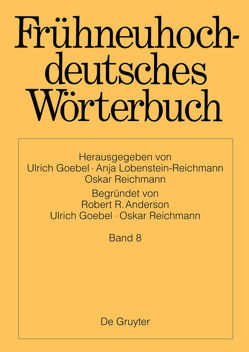 Frühneuhochdeutsches Wörterbuch / i – kuzkappe von Winge,  Vibeke