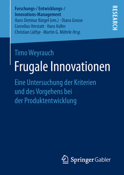 Frugale Innovationen von Weyrauch,  Timo