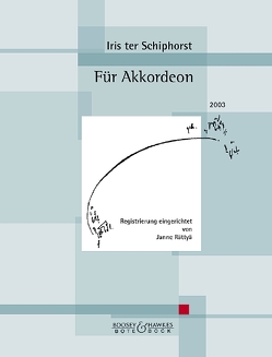 Für Akkordeon von Schiphorst,  Iris ter