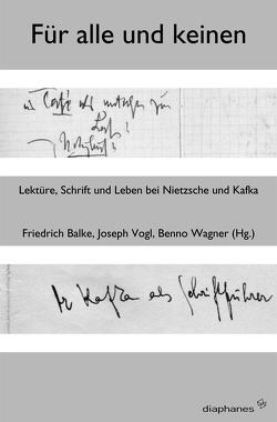 Für Alle und Keinen von Balke,  Friedrich, Vogl,  Joseph, Wagner,  Benno