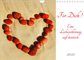 Für Dich! – Eine Liebeserklärung auf steinisch (Wandkalender 2022 DIN A4 quer) von Schimmack,  Claudia