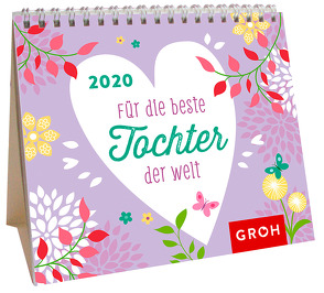 Für die beste Tochter der Welt 2020: Mini-Monatskalender von Groh Redaktionsteam