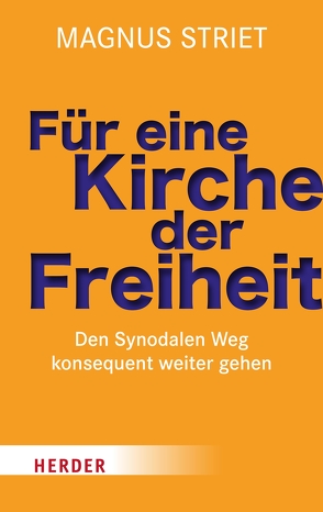 Für eine Kirche der Freiheit von Striet,  Magnus