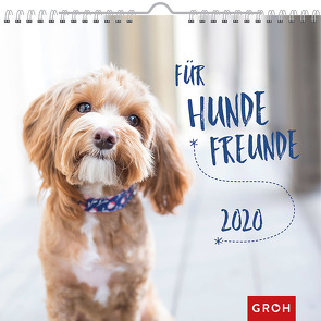 Für Hundefreunde 2020: Dekorativer Wandkalender mit Monatskalendarium von Groh Redaktionsteam
