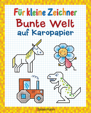 Für kleine Zeichner – Bunte Welt auf Karopapier von Pautner,  Norbert