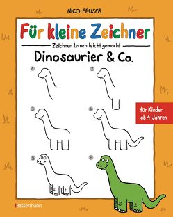 Für kleine Zeichner – Dinosaurier & Co. von Fauser,  Nico