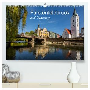 Fürstenfeldbruck und Umgebung (hochwertiger Premium Wandkalender 2024 DIN A2 quer), Kunstdruck in Hochglanz von BÖHME,  Ferry