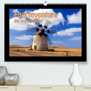 Fuerteventura die Sonneninsel (Premium, hochwertiger DIN A2 Wandkalender 2022, Kunstdruck in Hochglanz) von Kuebler,  Harry