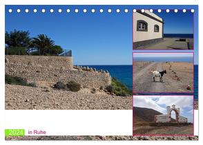 Fuerteventura in Ruhe (Tischkalender 2024 DIN A5 quer), CALVENDO Monatskalender von D. Grieswald,  Heike