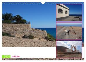 Fuerteventura in Ruhe (Wandkalender 2024 DIN A3 quer), CALVENDO Monatskalender von D. Grieswald,  Heike
