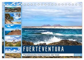 FUERTEVENTURA Paradiesische Impressionen der Insel (Tischkalender 2024 DIN A5 quer), CALVENDO Monatskalender von Dreegmeyer,  A.