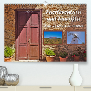 Fuerteventura und Teneriffa – Zwei Inseln, zwei Welten (Premium, hochwertiger DIN A2 Wandkalender 2022, Kunstdruck in Hochglanz) von Calabotta,  Mathias