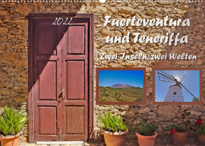 Fuerteventura und Teneriffa – Zwei Inseln, zwei Welten (Wandkalender 2022 DIN A2 quer) von Calabotta,  Mathias