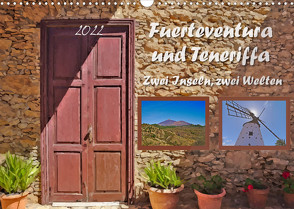 Fuerteventura und Teneriffa – Zwei Inseln, zwei Welten (Wandkalender 2022 DIN A3 quer) von Calabotta,  Mathias