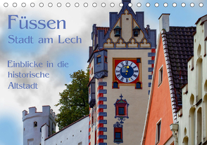 Füssen – Stadt am Lech (Tischkalender 2021 DIN A5 quer) von brigitte jaritz,  photography
