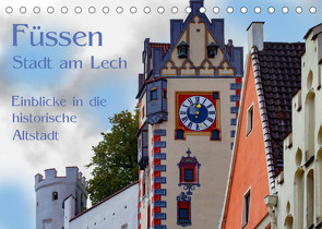 Füssen – Stadt am Lech (Tischkalender 2023 DIN A5 quer) von brigitte jaritz,  photography