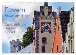 Füssen – Stadt am Lech (Wandkalender 2024 DIN A2 quer), CALVENDO Monatskalender von brigitte jaritz,  photography