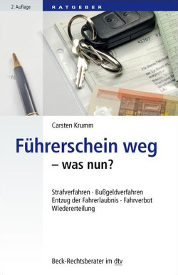 Führerschein weg – was nun? von Krumm,  Carsten