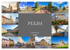 Fulda Impressionen (Wandkalender 2024 DIN A2 quer), CALVENDO Monatskalender von Meutzner,  Dirk