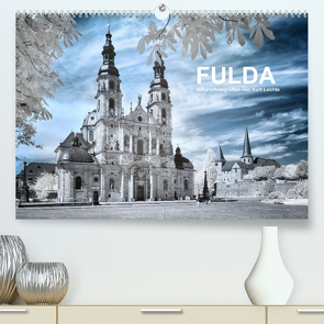 Fulda – Infrarotfotografien von Kurt Lochte (Premium, hochwertiger DIN A2 Wandkalender 2023, Kunstdruck in Hochglanz) von Lochte,  Kurt