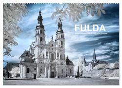 Fulda – Infrarotfotografien von Kurt Lochte (Wandkalender 2024 DIN A2 quer), CALVENDO Monatskalender von Lochte,  Kurt