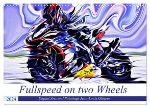 Fullspeed on two Wheels (Wandkalender 2024 DIN A3 quer), CALVENDO Monatskalender von Glineur alias DeVerviers,  Jean-Louis