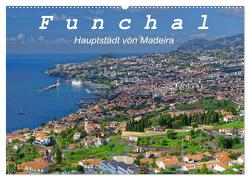 Funchal – Die Hauptstadt von Madeira (Wandkalender 2024 DIN A2 quer), CALVENDO Monatskalender von Lielischkies,  Klaus
